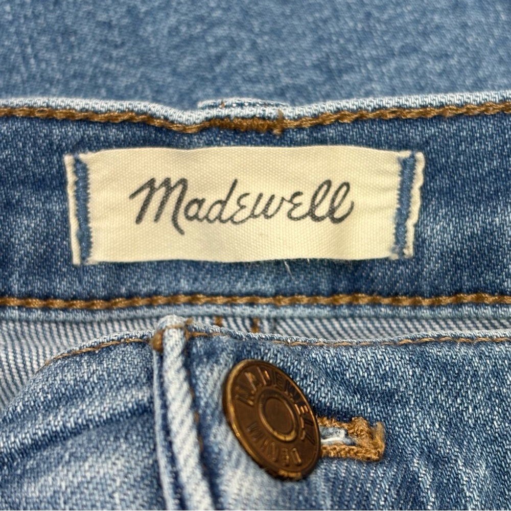 Madewell Cali Demi-Boot‎ Jeans PETITE Size 31P | 12P High Waist 24” Inseam - Picture 6 of 15